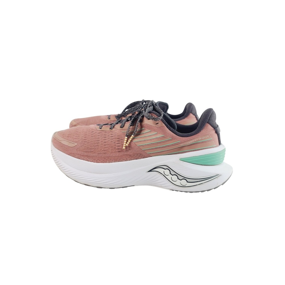Saucony‎ Endorphin Shift Running Shoes Women's Size 11 Color Mauve/Green